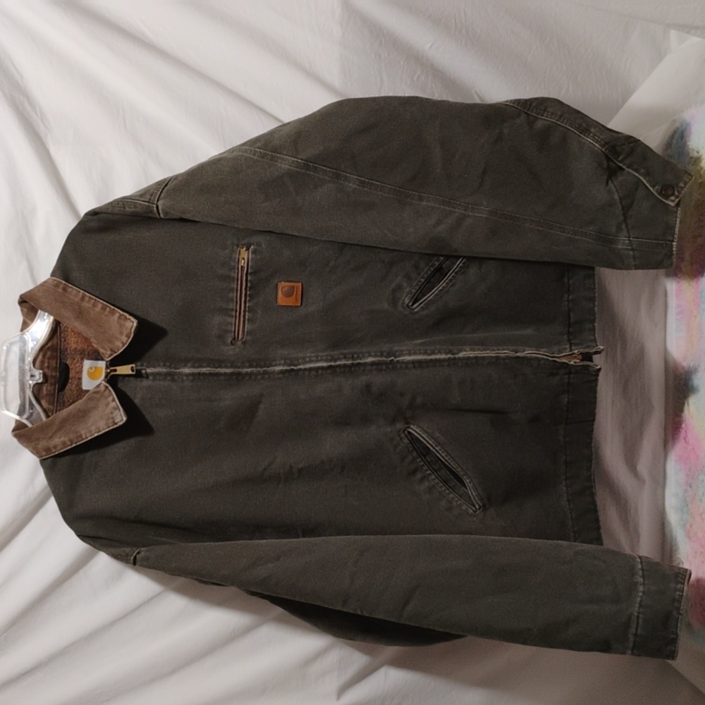 SALE! Carhartt Detroit Blanket Lined Vintage Jacket Great Vintage Condition